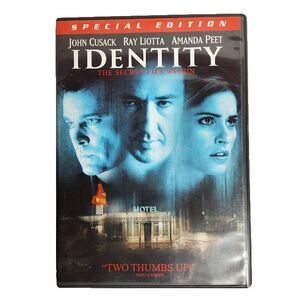 Identity DVD Psychological Thriller Movie R 2003 John Cusack Amanda Peet